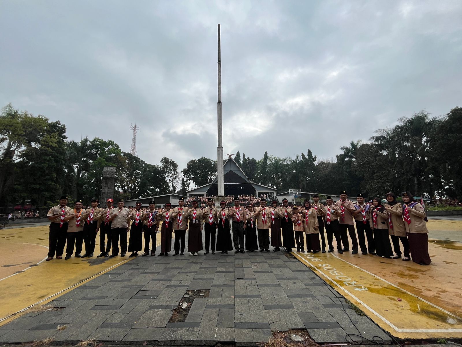 upacara-hari-pramuka-ke-64-tingkat-kwartir-ranting-soreang-tahun-2025